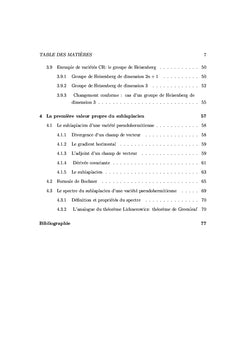 La premiere valeur propre du sublaplacien