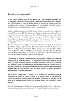 Reussir le lancement d'une innovation dans le secteur Biotechnologique