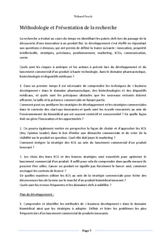 Reussir le lancement d'une innovation dans le secteur Biotechnologique