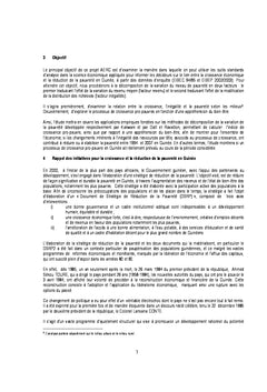 Lien entre croissance économique, inégalité et réduction de la pauvreté en Guinée