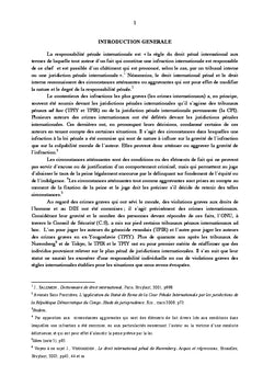 Les circonstances attenuantes dans la justice penale internationale