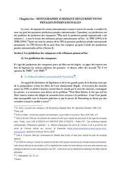 Les circonstances attenuantes dans la justice penale internationale