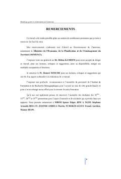 Handicap, genre et scolarisation au Cameroun