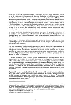 La pratique religieuse dans les entreprises de Droit privé
