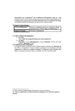 Mise en ligne d'un enseignement interactif de mathematiques au college
