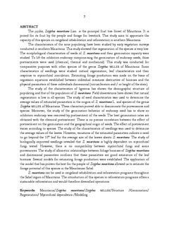 Caractéristiques écologiques de Ziziphus mauritiana dans le Sud mauritanien