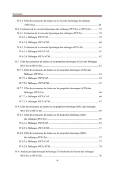 Recyclage du Poly(ethylene terephtalate), Conditions et Proprietes