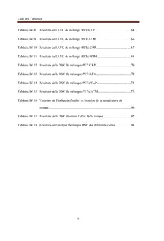 Recyclage du Poly(ethylene terephtalate), Conditions et Proprietes