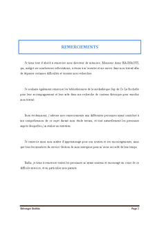 La contribution du systeme d'Information dans le processus decisionnel