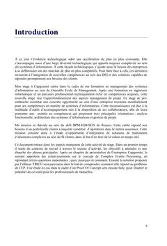 Le Complex events Processing du cas metier A la technique
