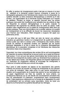 Efficacité différenciée des écoles publiques et privées