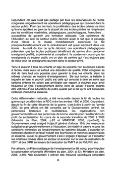 Efficacité différenciée des écoles publiques et privées