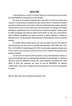 Evaluation de la gestion des déchets liquides hospitaliers