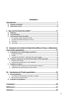 L'avenir des fonds diversifies en France