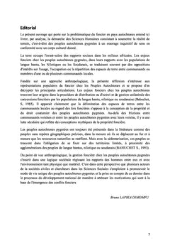Les Peuples Autochtones Pygmees et la Problematique fonciere en RDC