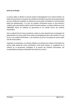 Systèmes d'Information de l'Entreprise Etendue Audit et Conseil