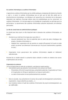 Systèmes d'Information de l'Entreprise Etendue Audit et Conseil