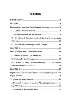 Modèle irréversible de croissance économique pour les pays africains