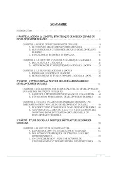Évaluation des politiques publiques: outil du développement durable