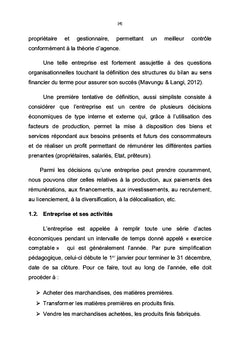 Organisation de l'entreprise