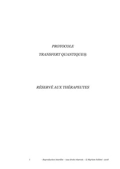 Protocole transfert quantique