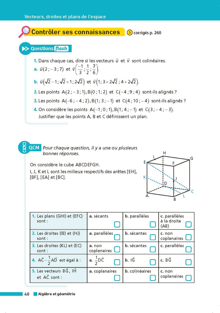 Annales BAC 2023 Maths Terminale - Corrigé