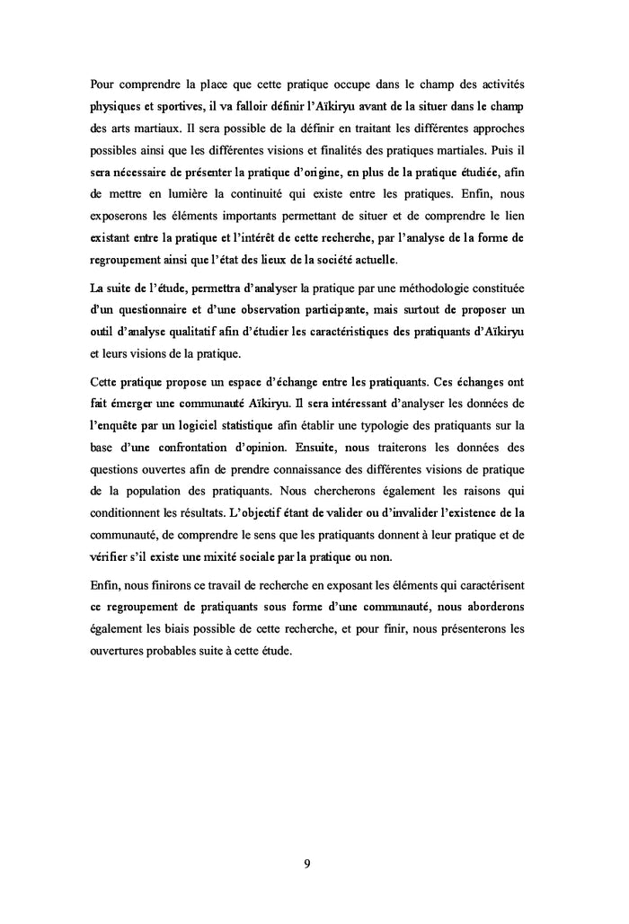 Aïkiryu : un art, une communauté