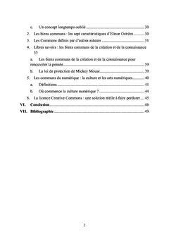 Pour le bien de la culture, une culture des biens?
