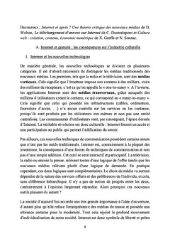 Pour le bien de la culture, une culture des biens?