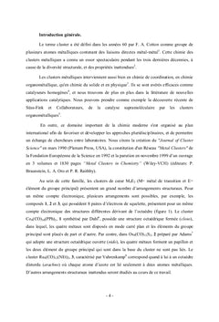 Etude DFT la stabilité des clusters organométalliques mixtes