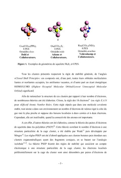 Etude DFT la stabilité des clusters organométalliques mixtes
