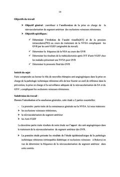 Apport des Anti-VGeF dans la neovascularisation irienne des OVCR