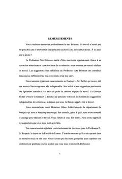 Perspective Narrative et discours nationaliste dans Une vie de boy