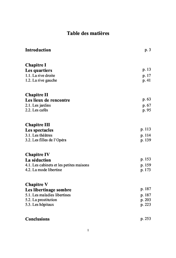 Le Paris libertin du dix-huitième siècle