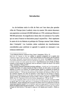 Le Paris libertin du dix-huitième siècle