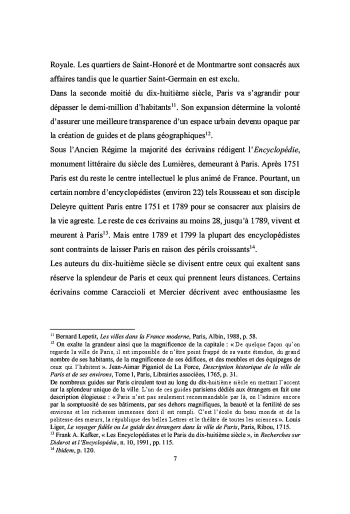 Le Paris libertin du dix-huitième siècle