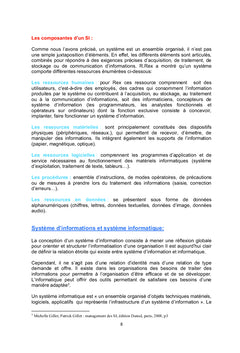 Le système d'information dans l'organisation