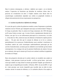 Implications socio-demographiques du concept de diplôme sans emploi