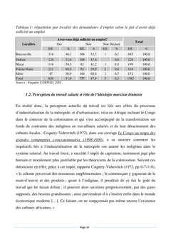 Implications socio-demographiques du concept de diplôme sans emploi