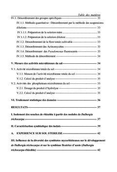 Influence de la diversite mycorhizienne