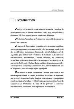 Asthme et grossesse