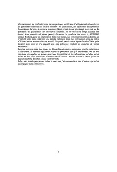 La question de gouvernance des ressources naturelles au Bénin