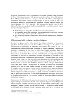 La question de gouvernance des ressources naturelles au Bénin
