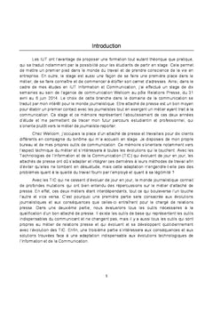 L'impact des TIC sur les relations presse