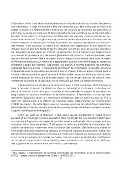 L'impact des TIC sur les relations presse