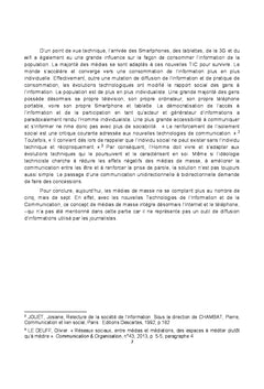 L'impact des TIC sur les relations presse
