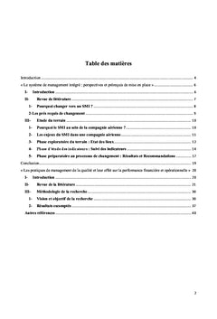 Le système de management intégré et les pratiques de la qualité