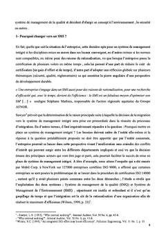 Le système de management intégré et les pratiques de la qualité