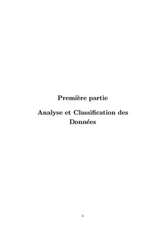 Contribution aux méthodes de classification non supervisée