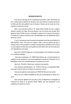 Logiques d'acteurs et Amenagement du territoire